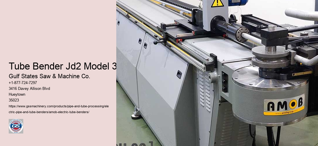 Tube Bender Jd2 Model 3